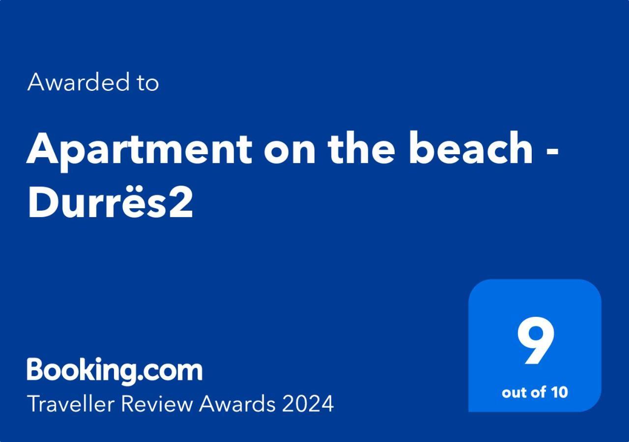 Sea View-Apartment On The Beach - Durrs2 دراس المظهر الخارجي الصورة