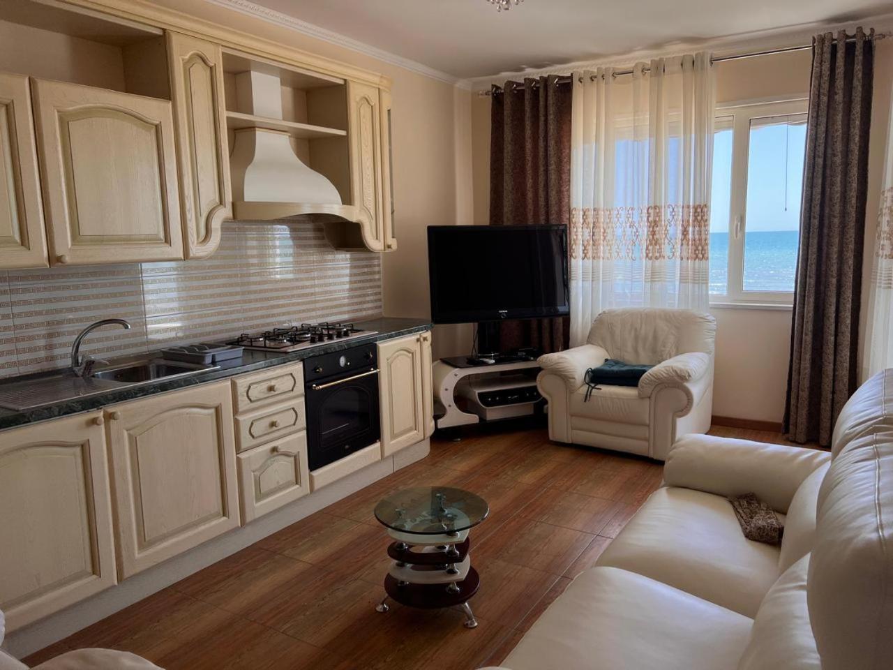 Sea View-Apartment On The Beach - Durrs2 دراس المظهر الخارجي الصورة