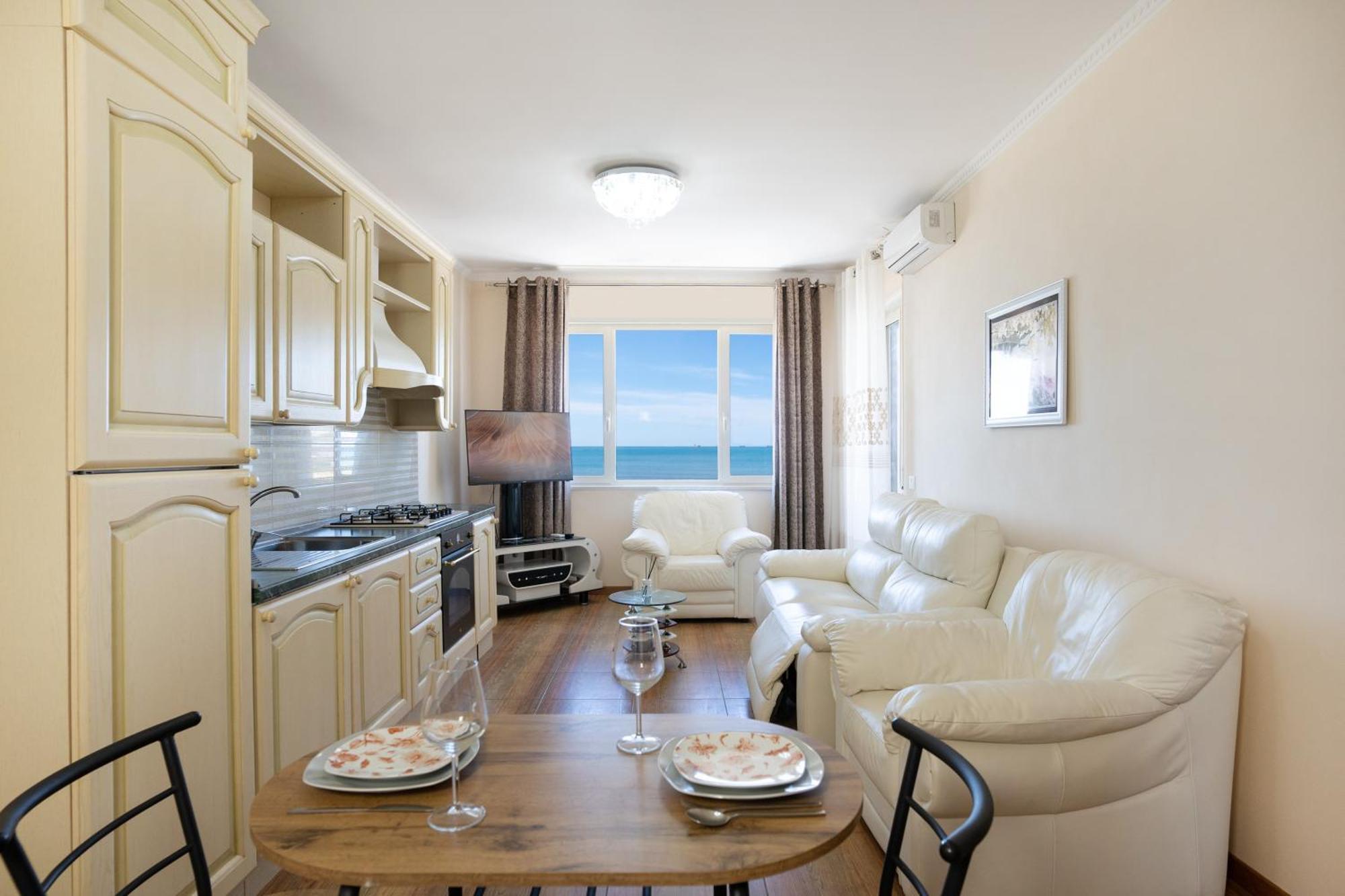 Sea View-Apartment On The Beach - Durrs2 دراس المظهر الخارجي الصورة