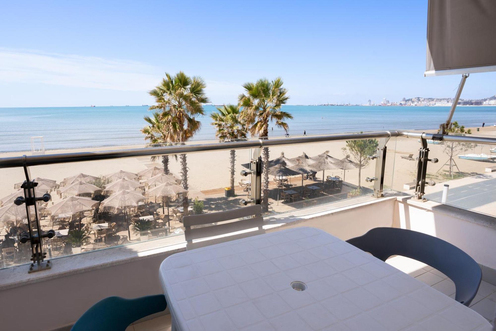 Sea View-Apartment On The Beach - Durrs2 دراس المظهر الخارجي الصورة